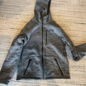 Patagonia Gray Full-Zip Hoodie